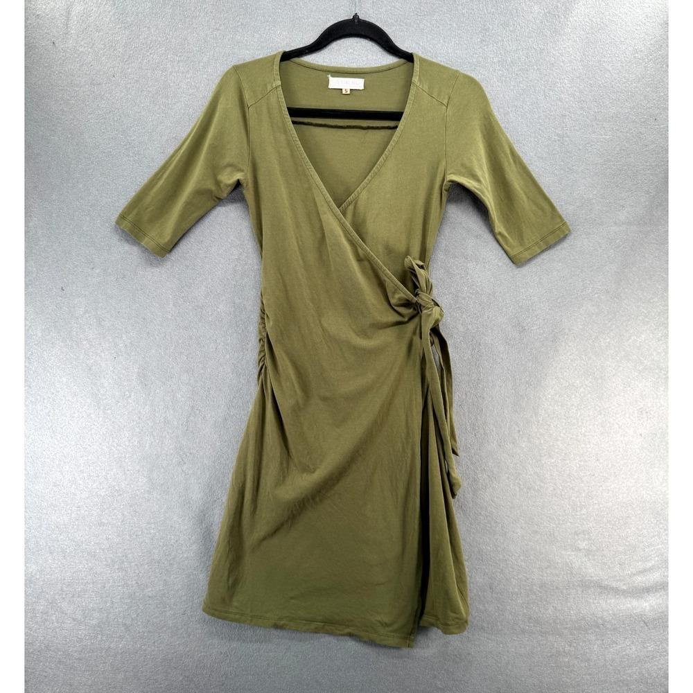 Synergy Organic Clothing Olive Long Sleeve Dress